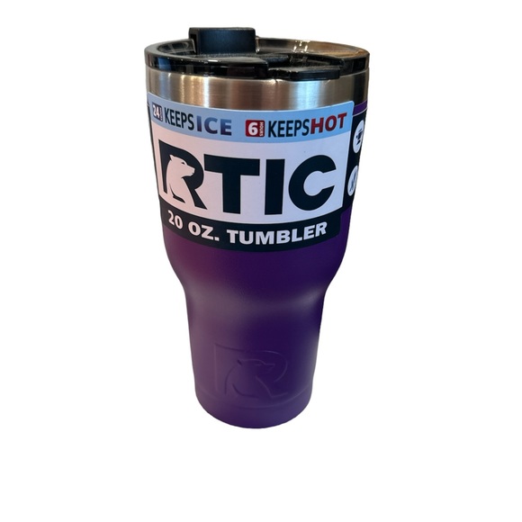 RTIC Other - RTIC Double Wall Vacuum Insulated Tumbler, 20 oz, Majestic Purple